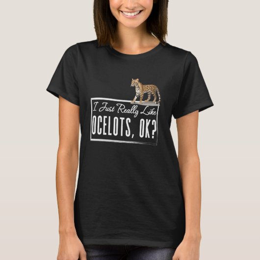Ocelot Shirt Ocelot Lover Ocelots 2 (Vorderseite)