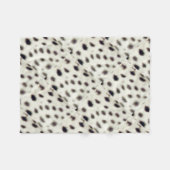 Ocelot Spots Fleecedecke (Vorderseite (Horizontal))