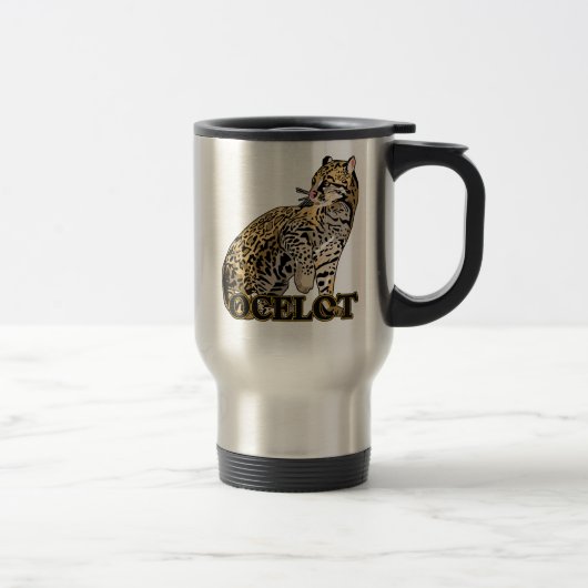Ocelot-Tasse Reisebecher (Rechts)
