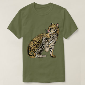 Ocelot-wilde Katzen-wilde Leben-T-Shirts T-Shirt