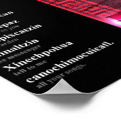 Oceloteotl-Gürtelposter Poster (Ecke)