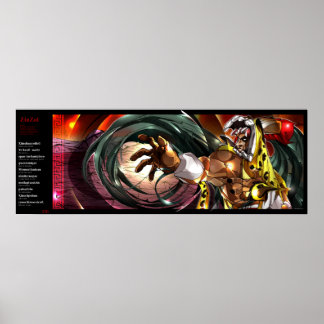 Oceloteotl-Gürtelposter Poster