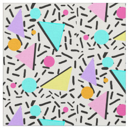 Ochenteromuster Stoff