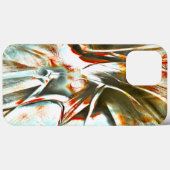 Ochere Textur mit pixeliertem Kink und Kratzern Case-Mate iPhone Hülle (Rückseite (Horizontal))