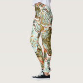 Ochere Textur mit pixeliertem Kink und Kratzern Leggings (Links)