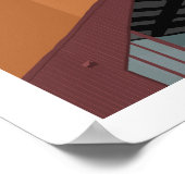 Ochilview Park, StenhouseEir. Stadiondruck. Poster (Ecke)