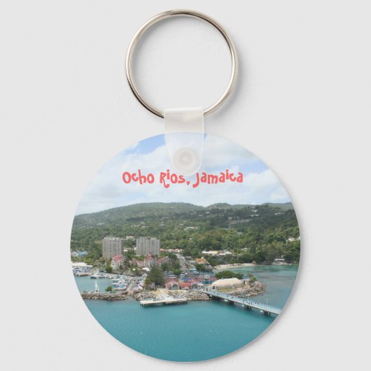 Ocho Rios, Jamaica Keychain Schlüsselanhänger (Vorderseite)