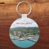 Ocho Rios, Jamaica Keychain Schlüsselanhänger (Vorderseite)