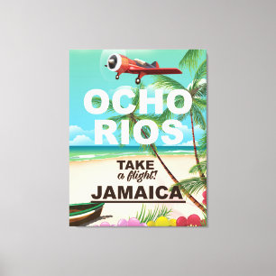 Ocho rios jamaica Reiseplakat Leinwanddruck