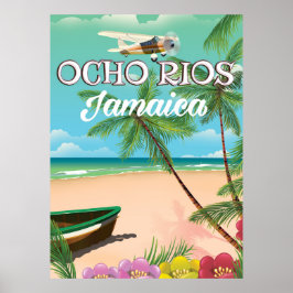 Ocho Rios Jamaica Reiseplakat Poster