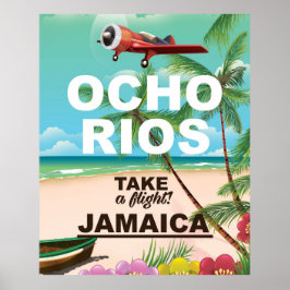 Ocho rios jamaica Reiseplakat Poster