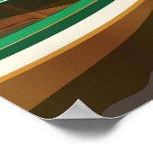 Ocho rios jamaica Reiseplakat Poster (Ecke)