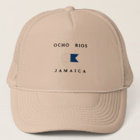 Ocho Rios Jamaika Alphatauchen-Flagge