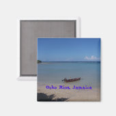 Ocho Rios, Jamaika Magnet (Vorderseite/Rückseite)
