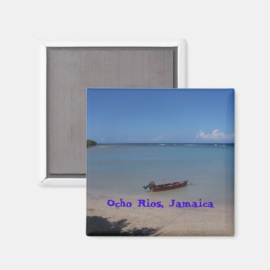 Ocho Rios, Jamaika Magnet (Vorderseite/Rückseite)
