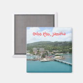 Ocho Rios, Jamaika Magnet (Vorderseite/Rückseite)