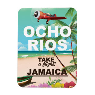 Ocho Rios Jamaika Reiseplakat Magnet