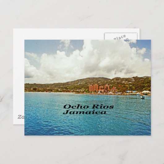Ocho Rios Jamica Postkarte (Vorne/Hinten)