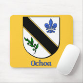 Ochoa Family Shield Mousepad (Mit Mouse)