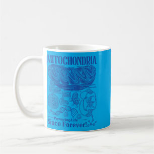 Ochondria Vintage-Wissenschaft Biologie Zellendiag Kaffeetasse
