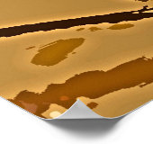 Ochonsonnenblume Poster (Ecke)