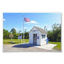 Ochopee, Florida, Post, Kleinste in den USA Fotodruck