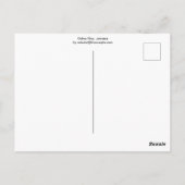 Ochos Rios Neon Pop Art Florenz Postkarte (Rückseite)