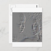 OCHOSI & OCHUN POSTKARTE (Vorne/Hinten)