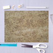 Ochre Brown Stone Rock Mineral Texture DIY Seidenpapier (Handwerk)