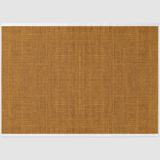 Ochre Burlap Textur Dekoupage Tissue Paper Seidenpapier (Vorderseite)
