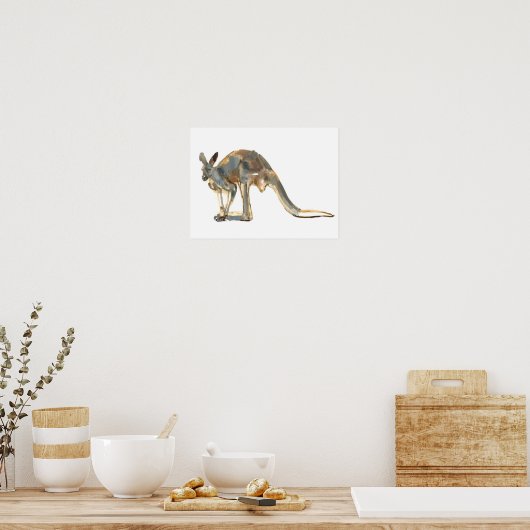 Ochre Dusted Poster (Küche)