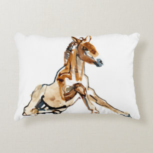 Ochre Foal Dekokissen