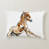 Ochre Foal Dekokissen (Rückseite)