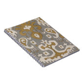 Ochre Ikat I Notizblock (Rechte Seite)