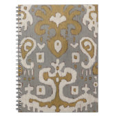 Ochre Ikat I Notizblock (Vorderseite)