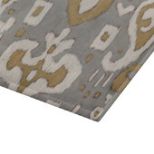 Ochre Ikat I Schneidebrett (Ecke)