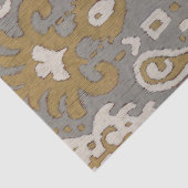 Ochre Ikat I Seidenpapier (Ausschnitt)