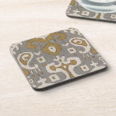 Ochre Ikat I Untersetzer (Linke Seite)