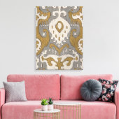 Ochre Ikat II Leinwanddruck (Insitu (Wohnzimmer))