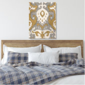 Ochre Ikat II Leinwanddruck (Insitu (Schlafzimmer))