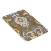 Ochre Ikat II Magnet (Rechte Seite)