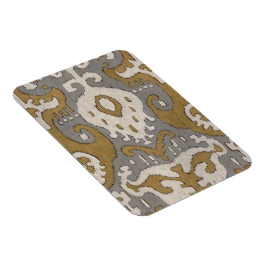 Ochre Ikat II Magnet (Rechte Seite)