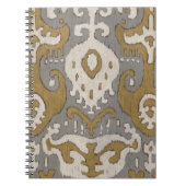 Ochre Ikat II Notizblock (Vorderseite)