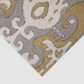 Ochre Ikat II Seidenpapier (Ausschnitt)