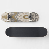 Ochre Ikat II Skateboard (Horizontal)