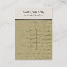 OCHRE KRAFT WHITE DOTS HAIR CLIP DISPLAY CARD