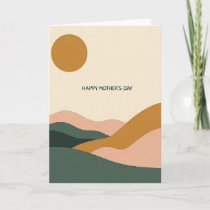 Ochre Sun Muttertagskarte Karte