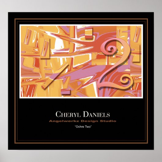 Ochre Two Poster (Vorne)