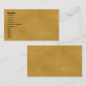 Ochre Wash Visitenkarte (Vorne/Hinten)