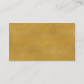 Ochre Wash Visitenkarte (Rückseite)